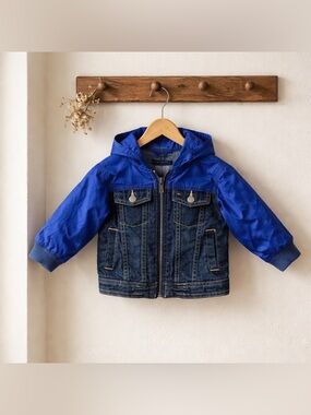Toddler Tommy Hilfiger Blue Denim Kids Jacket 12M